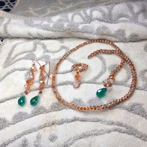 Necklace & Earrings